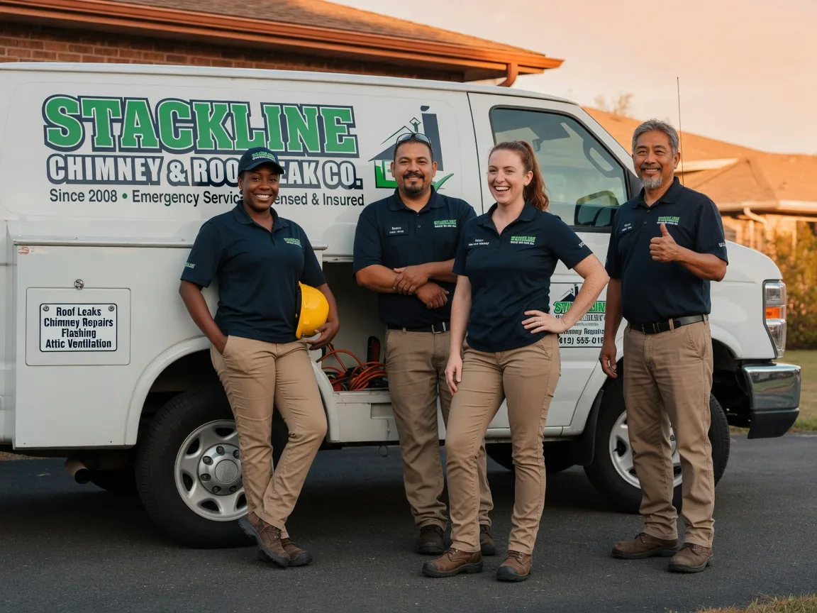 Chimney flashing repair company in Aristes, PA